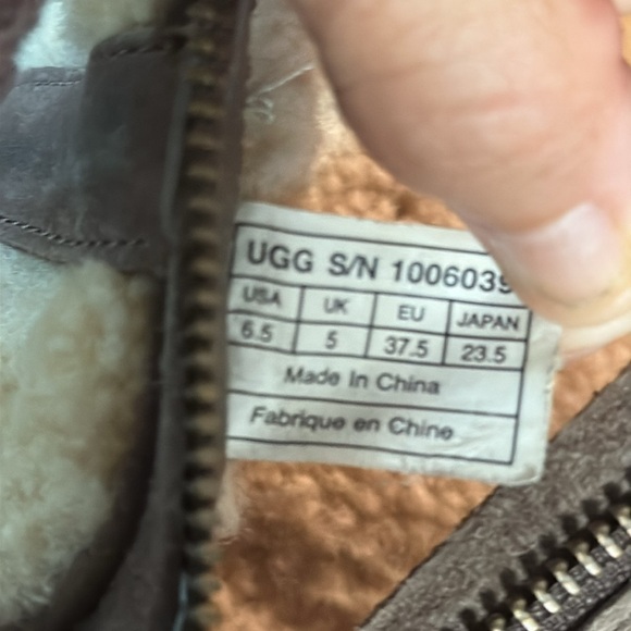 UGG Blayre II Brown Suede Boot Sz 6.5 - Picture 8 of 14